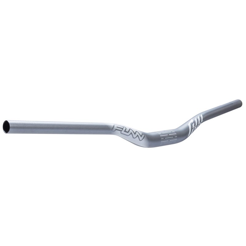 Funn Full On Mountain Bike Handlebar with Bar Clamp 31.8mm and Width 785mm, Tough and Lightweight Alloy Riser Handlebar for MTB, BMX and Road Bike, Rise 30mm MTB Handlebar (Gray) - Image 1